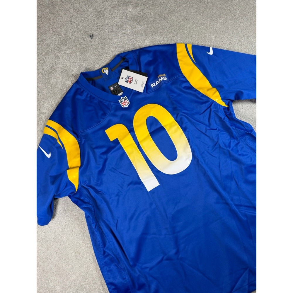 Los Angeles Rams Cooper Kupp Nike Game NFL Blue Jersey Men's Size XXL NWT